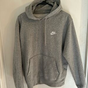 Nike Hoodie Small Heather Grey